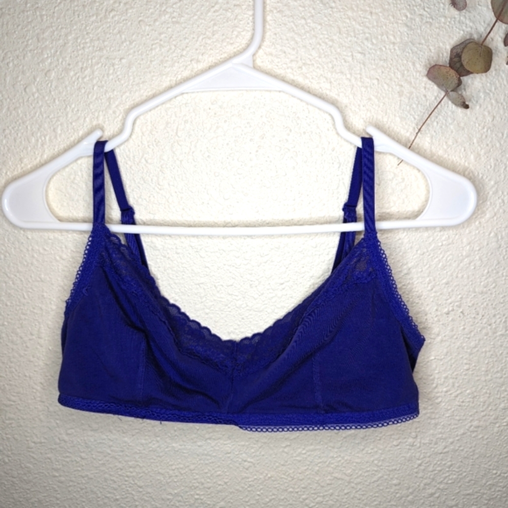 Savage X Fenty Bralette Purple Size Medium Adjustable Straps